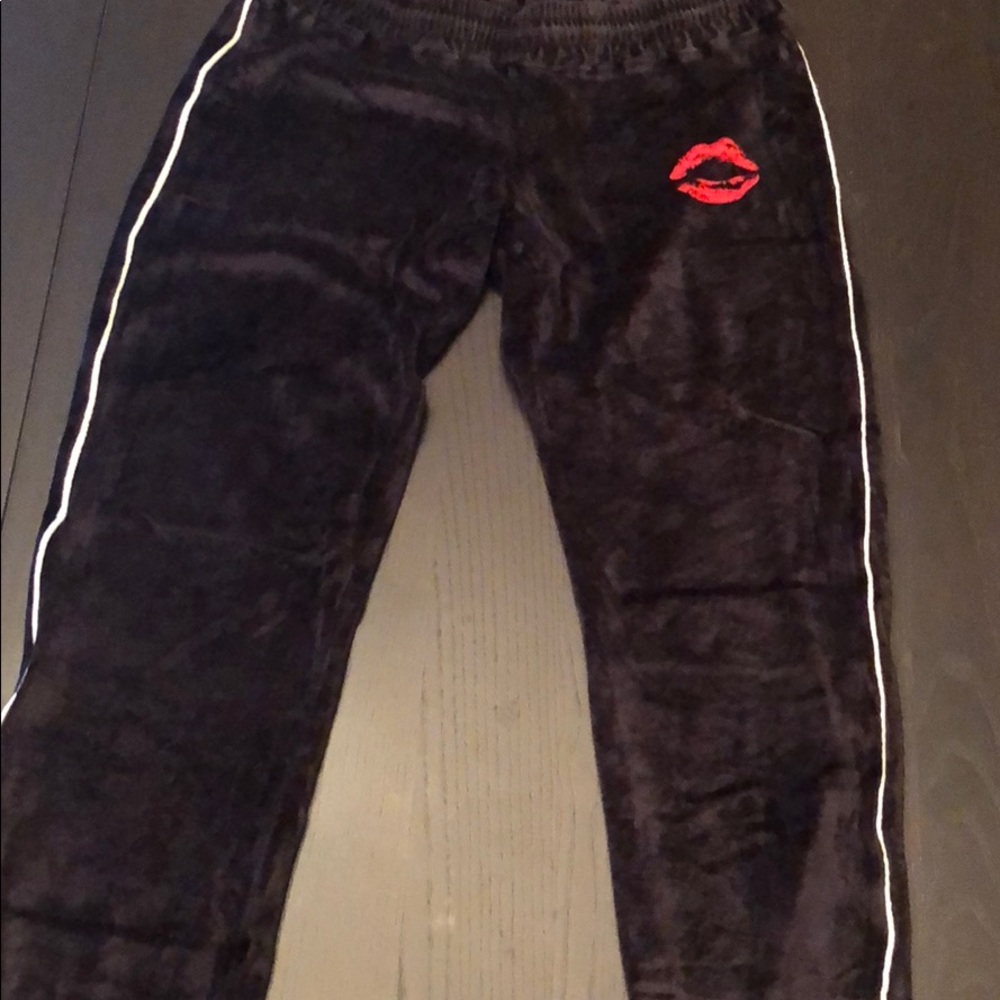 Lauren moshi velvet kiss track pants